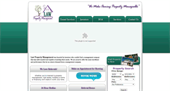 Desktop Screenshot of lawrentalproperties.com